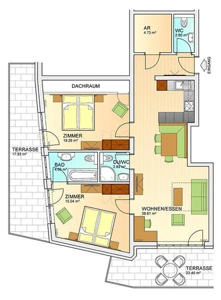Rooftop By Northsouth Apartments Solden 0*,
